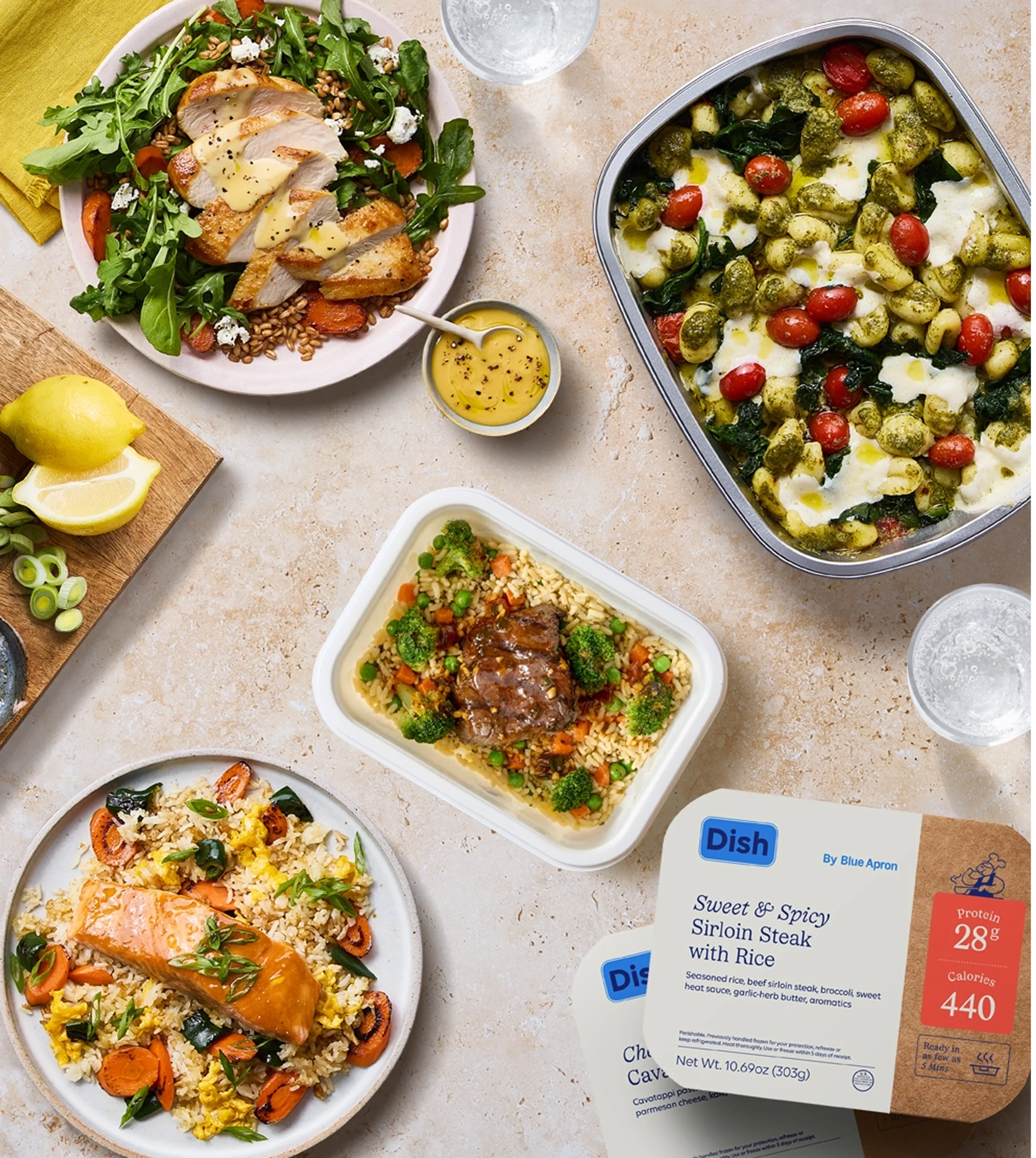Blue Apron meals