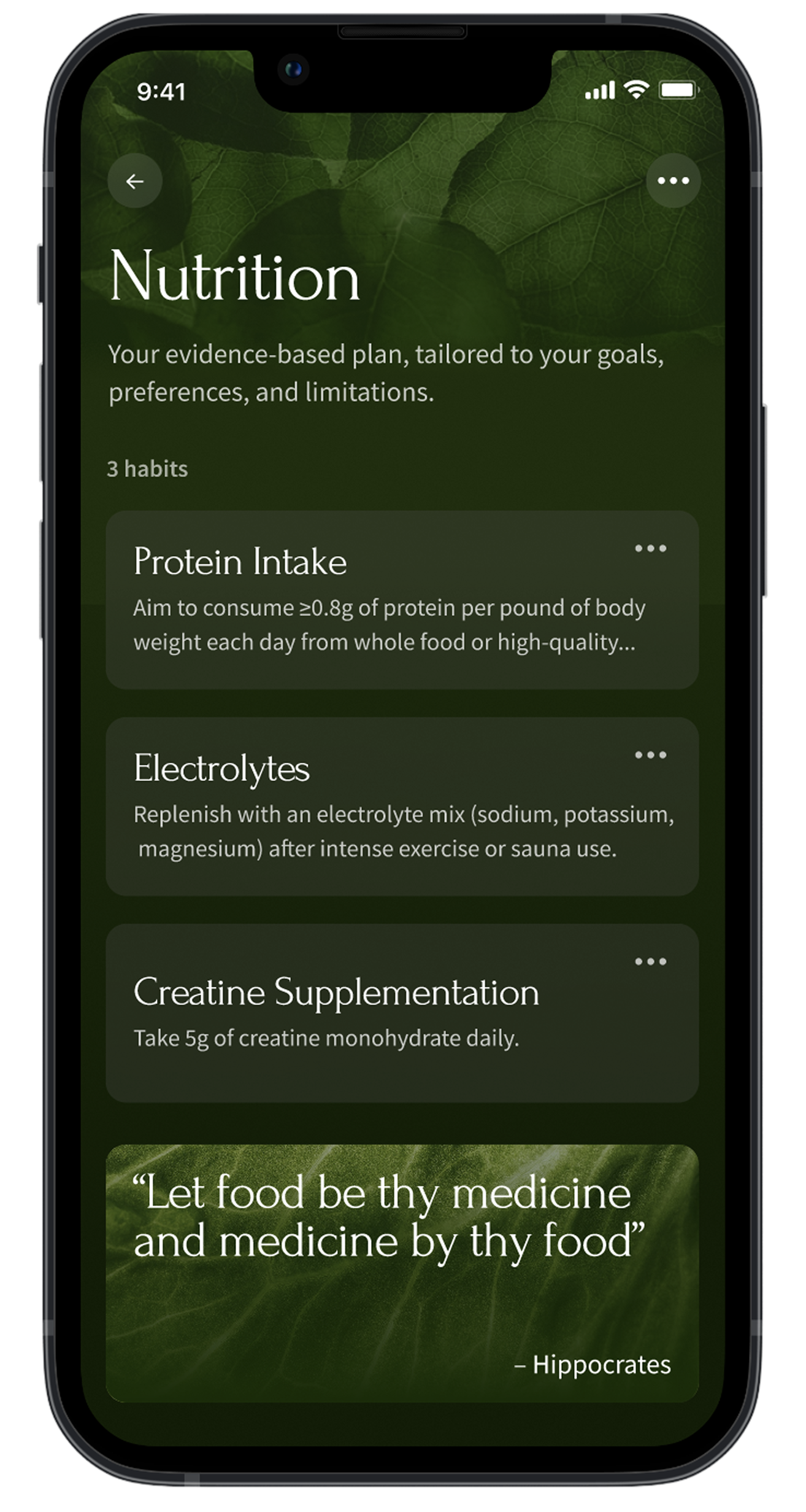 Neuday app screen 4