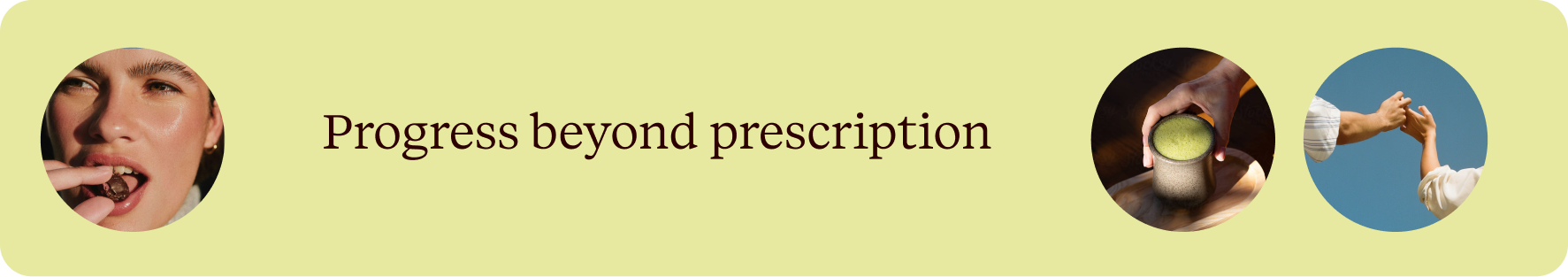 Progress beyond prescription