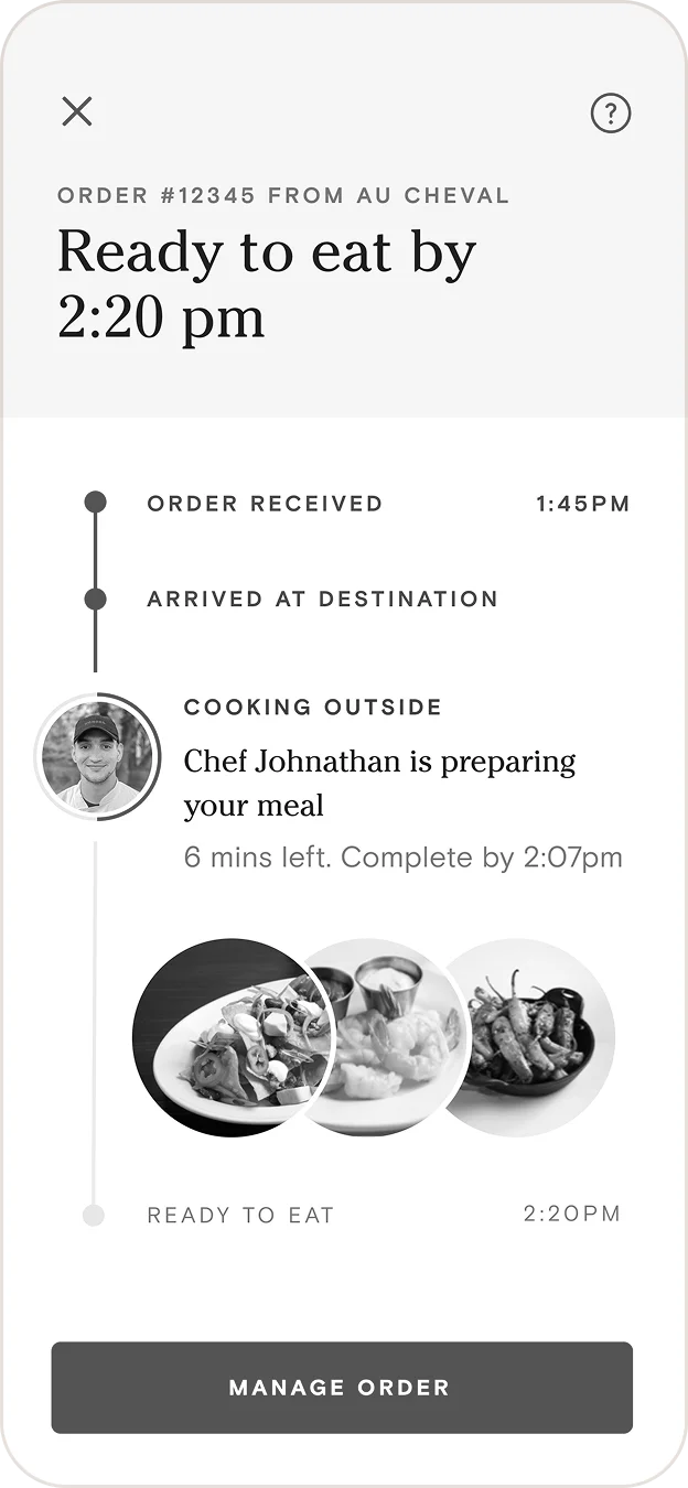 Original On the way screen
